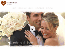 Tablet Screenshot of harttoheartmedia.com